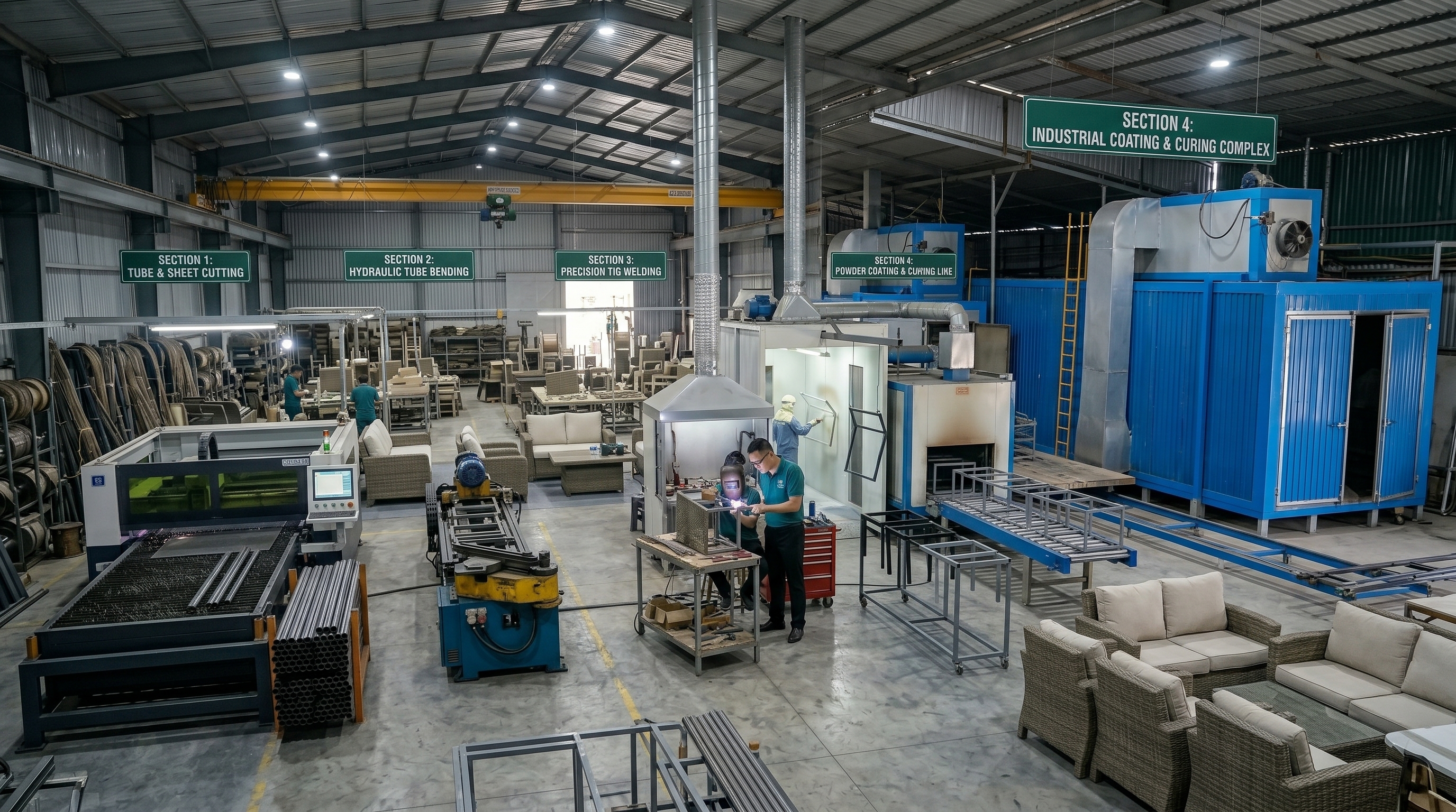 Nhà máy Outdoor Furniture Việt Nam
